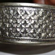 Fine Sterling Silver Overlay Fancy Adjustable Antique Bracelet