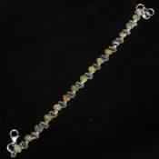 Designer Ethiopion Opal 925 Silver Bracelet