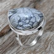 Designer Jasper Cabochon Ring