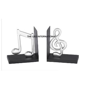 music sign metal bookend