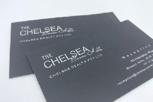 Silver Foil Visiting Card Printing Services