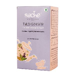 Organic Tulsi Ginger Tea Bags
