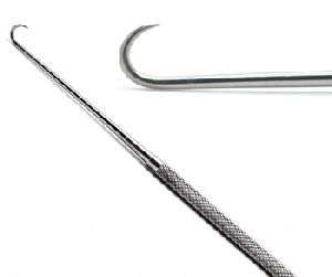 Stainless Steel Surgical Single Skin Hook