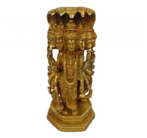 Lord Vishnu marvelous brass statue