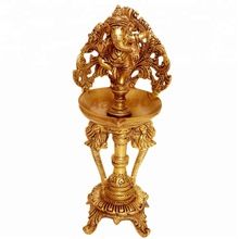 oil Lamps with Lord Ganesha Figure
