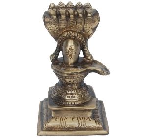 Religious brass metal made Lord Shiva statue