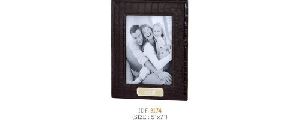 Leather and Metal Photo Frames