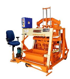 860mm Triple Vibrator Auto Feeder Double Stroke Concrete Block Making Machine