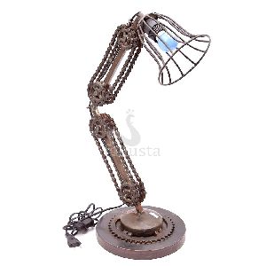 Artistic Bicycle Part Iron Electric Lamp