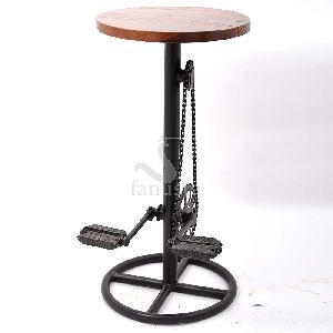 Bicycle Part Industrial Iron Stool