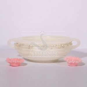Decorative Urli Bowl with Two Floating Candles