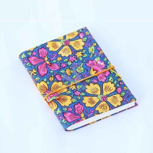 Vibrant Floral Print Diary