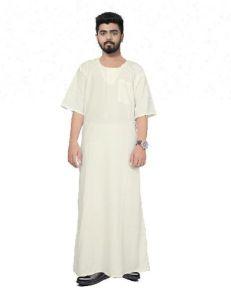 High Quality Daily Wear White Cotton Jubba Kurta