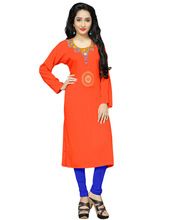 Linen Designer Kurti With Leggings, Feature : Easy Wash, Color : Blue,  Green, Multicolours, Pink at Rs 799 / Piece in Surat