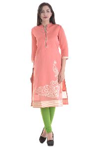 Beautifully Designed Exclusively Printed Cotton Kurti Dress