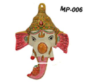 METAL PAINTING Lord Ganesha Masks