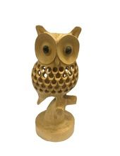 Wooden Thai Undercut Design Owl