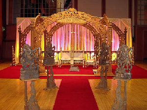 Lord Ganesha Style Wedding Mandap