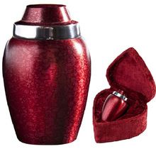 Red Funeral Urns