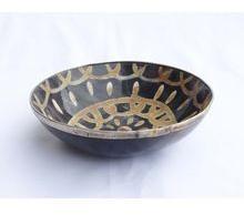 Fruit Bowl With Metal Edge