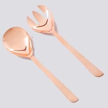 Jockey Handle Design Rose Gold Serving Set