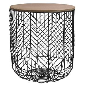 metal Cage storage Coffee table