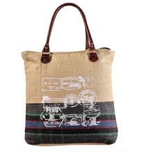 Printed tote bag