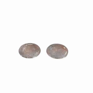 Natural Morganite Gemstone Cabs Oval Shape Pair Loose Stone LGS63