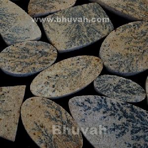 Indian Dendritic Stone Cabochon Gemstone