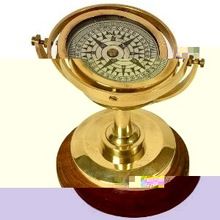 brass Muslim compass