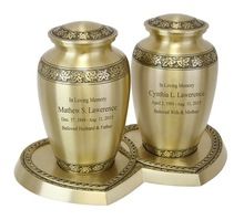 Companion Brass Cremation Urn
