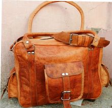 Leather Travel Luggage Weekend Tote Hand Bag's Women's