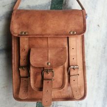 Retro Style Genuine Leather Shoulder Bag