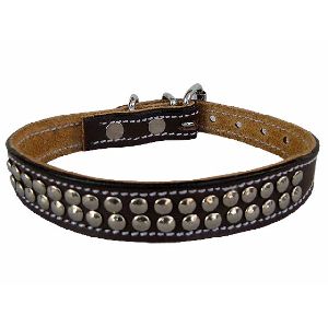 Large Breed Leather Dog Collars