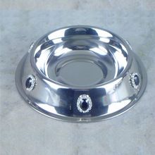 Stainless Steel Designer Dog Bowls AND Feeder