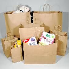 Brown Grocery Paper Bags