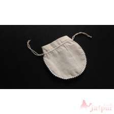Handmade Cotton Pouches, Small Jewelry Bags With Drawstring