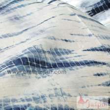 Handmade Indigo Tie-Dyed Cotton Running Dress Sewing Fabric-Craft Jaipur