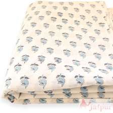 Handmade Running Cotton Voile Dress Sewing Fabric Block Print-Craft Jaipur