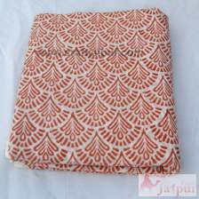 Sanganeri Block Printed Natural Cotton Indian Sewing Fabric-Craft Jaipur