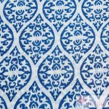 Wooden Block Printed Indian Cotton Voile Clothing Fabric-Craft Jaipur