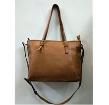 Brown PU leather women Bag