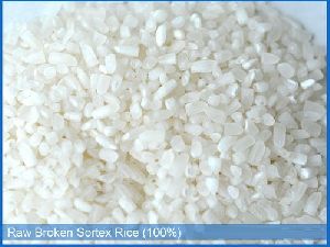100% Broken With Silky & Sortex White Raw Rice