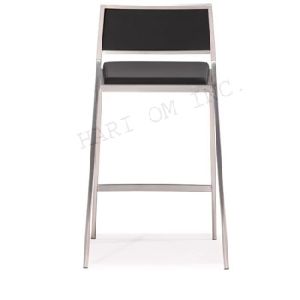 LEATHER WITH FULL HEIGHT BAR STOOL