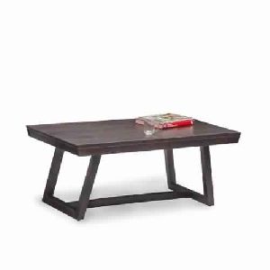 Picoult Desige Solid Wood Coffee Table (Mahogany Finish, Brown)