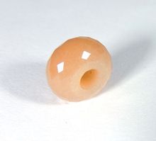 Peach Moonstone Gemstone European Big Hole Beads