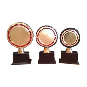 Round Wooden Trophy