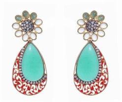 FANCY GREEN EARRINGS