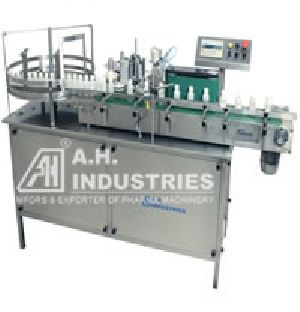 Automatic Linear Vial and Bottle Labeling Machine