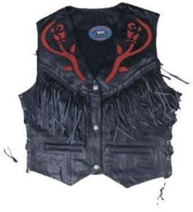 Leather Vest PL-1701